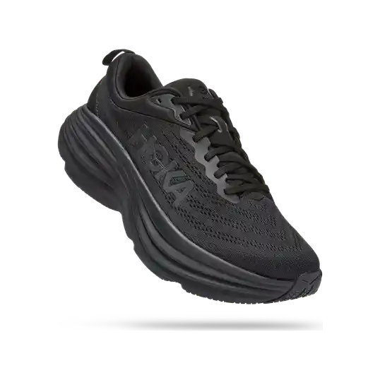 Cover image of Black/Black HOKA Bondi 8 Men's