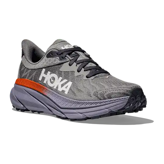 Cover image of GALACTIC GREY/INDIGO HOKA Challenger ATR 7 Women's