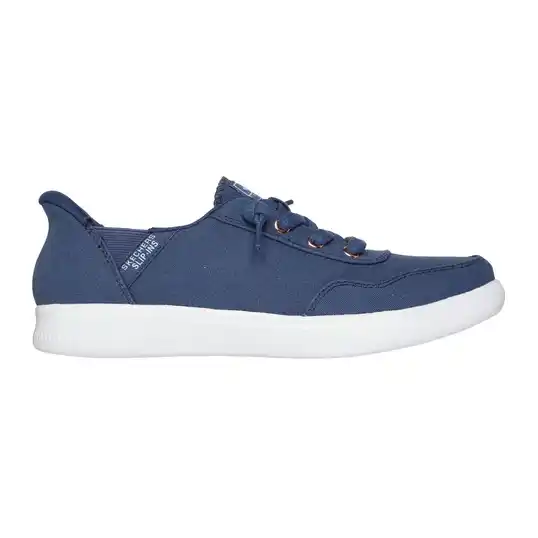 Cover image of Navy Skechers Slipins BOBS Skip Cute B Cute Sweet Women's