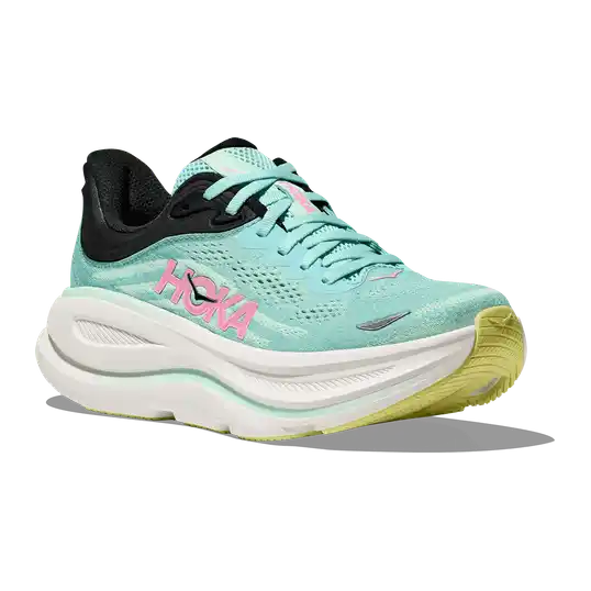 Cover image of BLUE SPARK / MINT FLUORITE HOKA Bondi 9 Women's