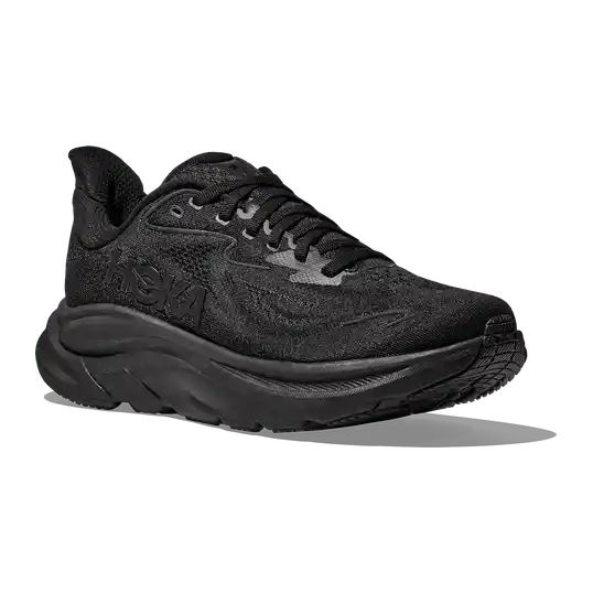 Cover image of Black/Black HOKA Clifton 10 Women's