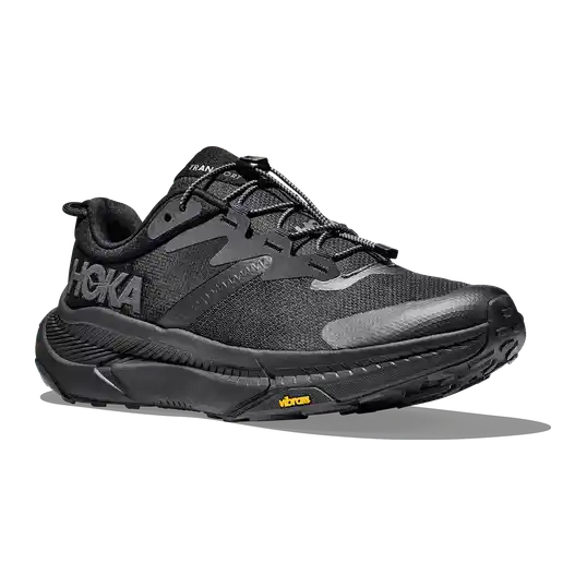 Cover image of Black/Black HOKA Transport Men's