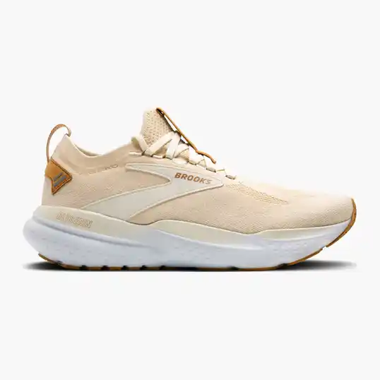 Cover image of Marshmallow/Cream/Biscuit Brooks Glycerin StealthFit 21 Women's