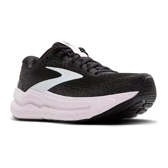 Cover image of Black/White/Orchid Ice Brooks Ghost Max 2 Women's