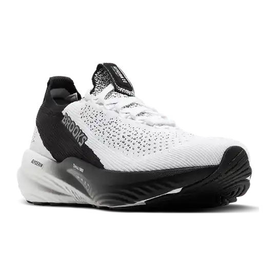 Cover image of WHITE/GREY/BLACK Brooks Glycerin StealthFit 22 Women's