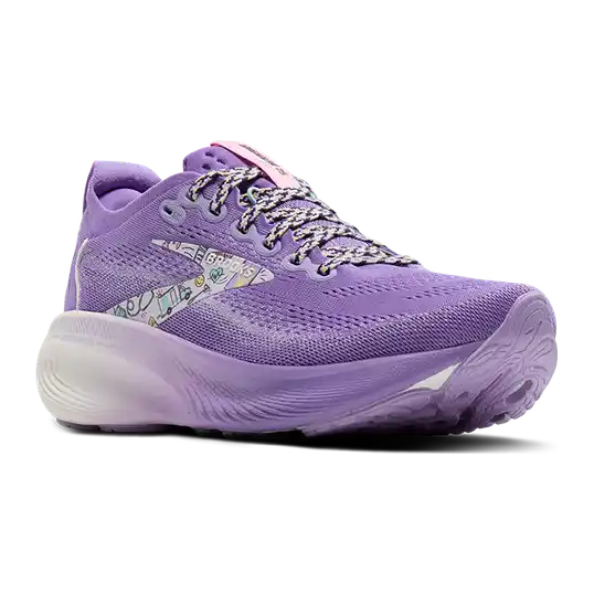 Cover image of Purple|Lavender|Coconut Brooks Adrenaline GTS 25 HERO Edition Women's