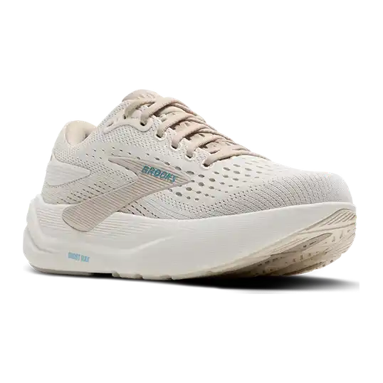 Cover image of Coconut/Chateau Grey/Blue Brooks Ghost Max 3 Women's
