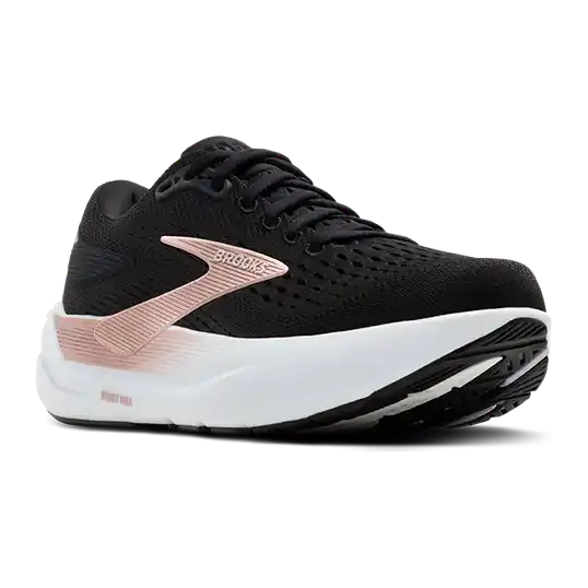 Cover image of Black/Black/Rose Gold Brooks Ghost Max 3 Women's