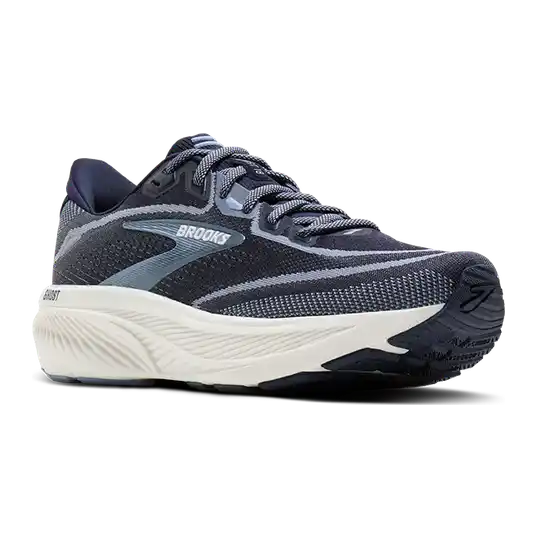 Cover image of Navy | Rain Washed | Coconut Brooks Ghost 18 Women's