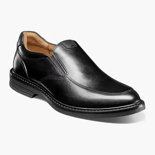 Cover image of Black Florsheim Norwalk Moc Toe Slip On Men's