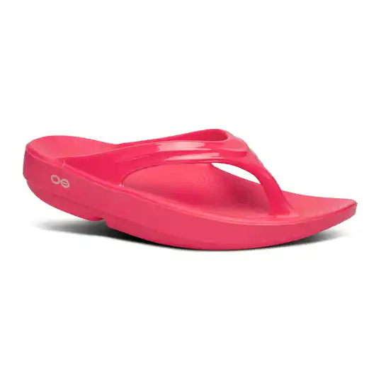 Cover image of Neon Berry Oofos Oolala Sandal Women's