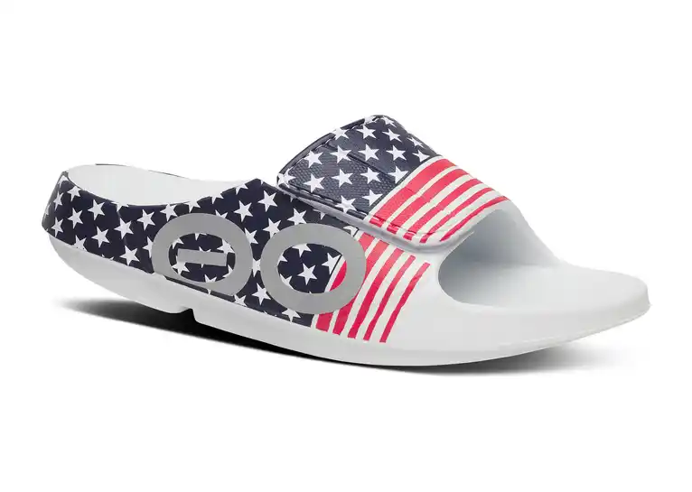 Image 1 of Oofos OOahh Sport Flex Limited Slide Unisex