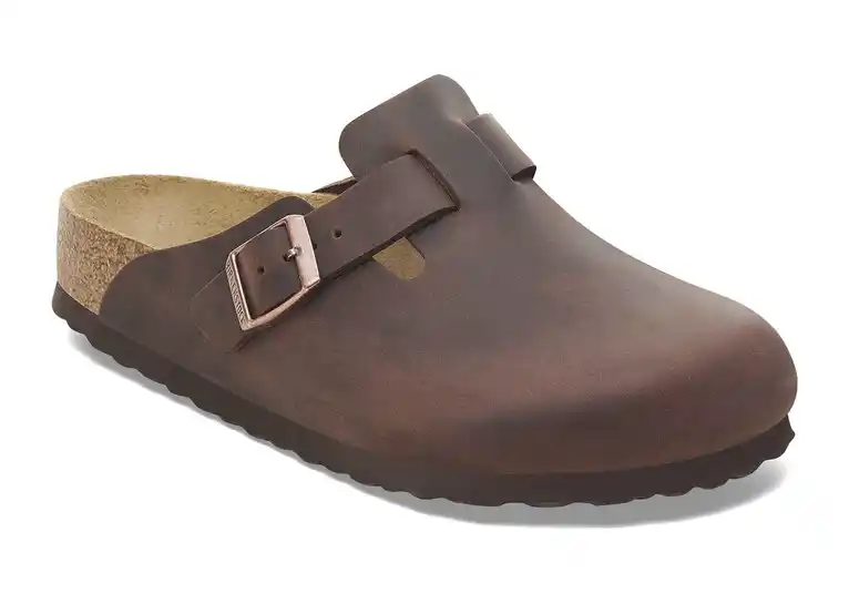 Image 1 of Birkenstock Boston Soft Footbed Oiled Leather Narrow Unisex