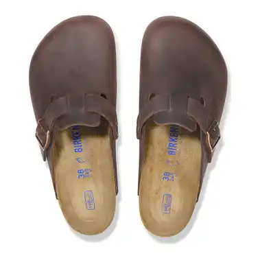 Image 8 of Birkenstock Boston Soft Footbed Oiled Leather Narrow Unisex