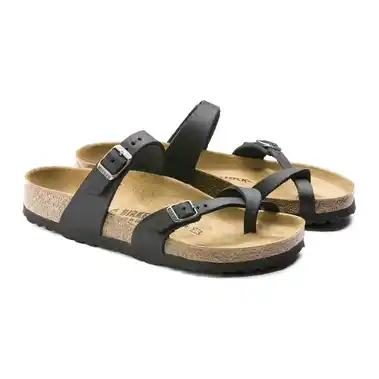 Image 2 of Birkenstock Mayari Natural Leather Regular Oiled Women's