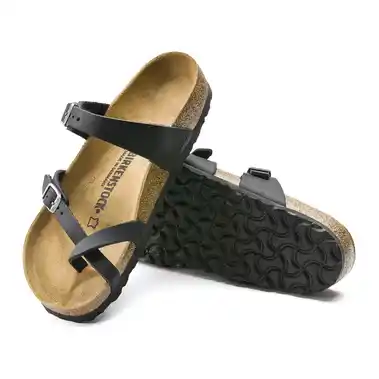Image 5 of Birkenstock Mayari Natural Leather Regular Oiled Women's