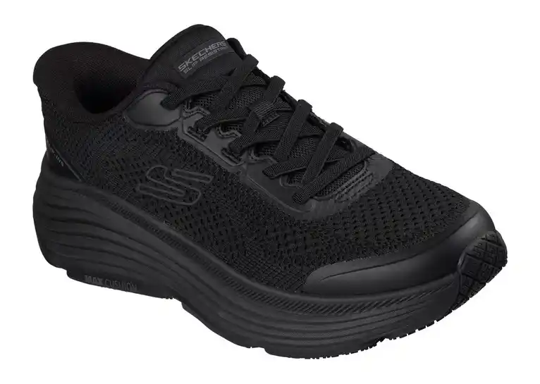 Image 1 of Skechers Slip ins Work Slip Resistant Max Cushioning Endeavour Shouka Men's