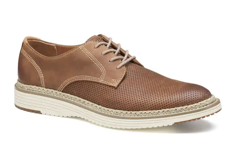 Image 1 of Johnston & Murphy Upton Perfed Plain Toe Men's