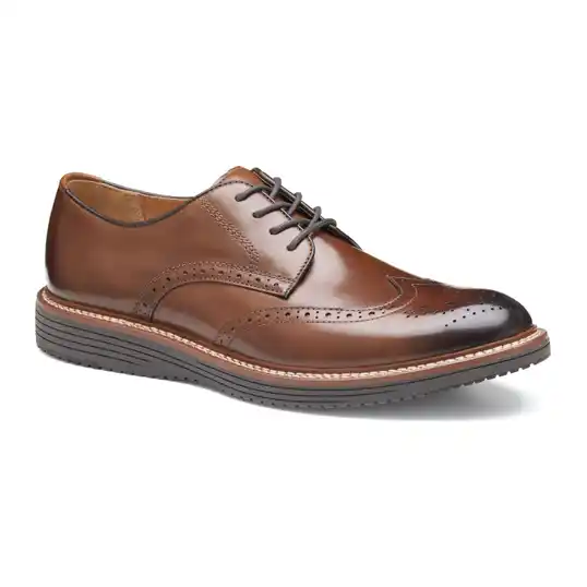 Cover image of Tan Johnston & Murphy Upton Wingtip Men's