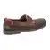Alternate Image of Dark Brown Nubuck/Mahogany Johnston & Murphy Ventura 2-Eye Boat Shoe Men's
