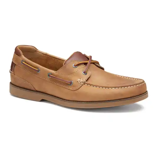 Cover image of Tan Johnston & Murphy Ventura 2-Eye Boat Shoe Men's