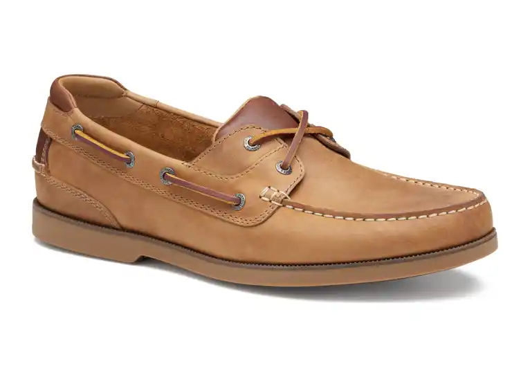Image 1 of Johnston & Murphy Ventura 2-Eye Boat Shoe Men's