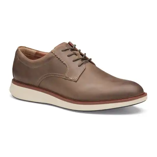 Cover image of Stone Oiled Johnston & Murphy XC+ Parker Plain Toe Waterproof Men's
