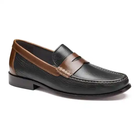 Cover image of Black | Brown Johnston & Murphy Humphrey Penny Loafer Men's