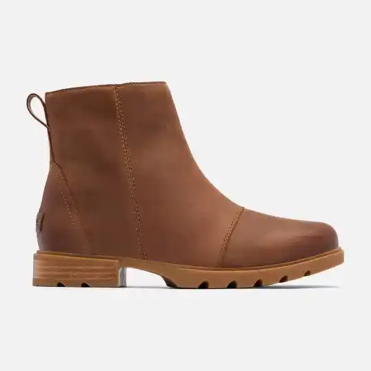Cover image of Velvet Tan Gum 2 Sorel Emelie III Zip Waterproof Women's