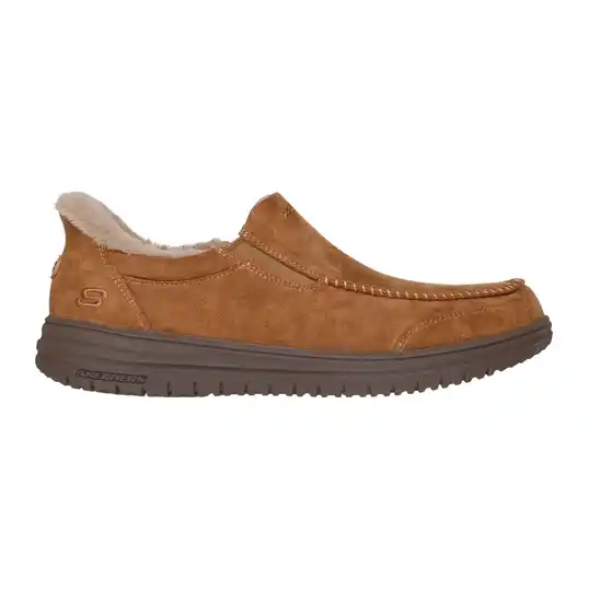 Cover image of Chestnut Skechers Slip ins Relaxed Fit Murette Scofield Men's