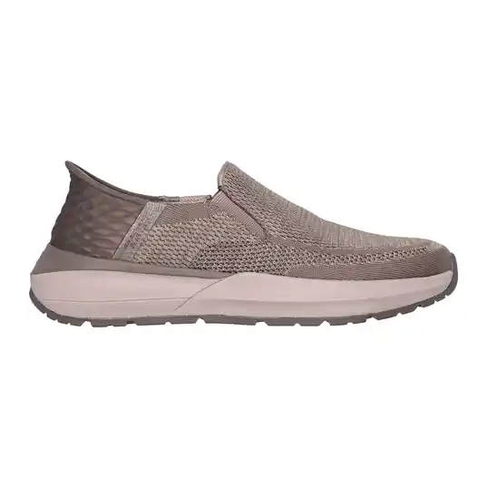 Cover image of TAUPE Skechers Slip-Ins Neville Rovelo Men's