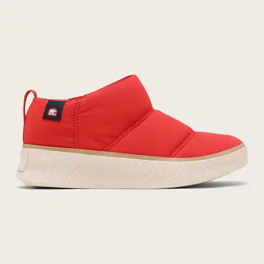 Cover image of Bright Red| Honey White Sorel Out N About IV Mini Puffy Women's
