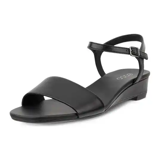 Cover image of Black Ecco Astrid Wedge 1 Strap Women's