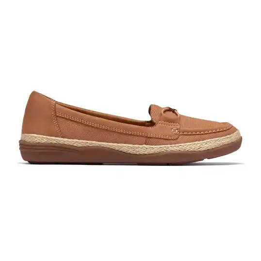 Cover image of TAN NUBUCK Clarks Elaina Milly Women's