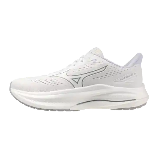 Cover image of White Mizuno Wave Inspire 22 Women's