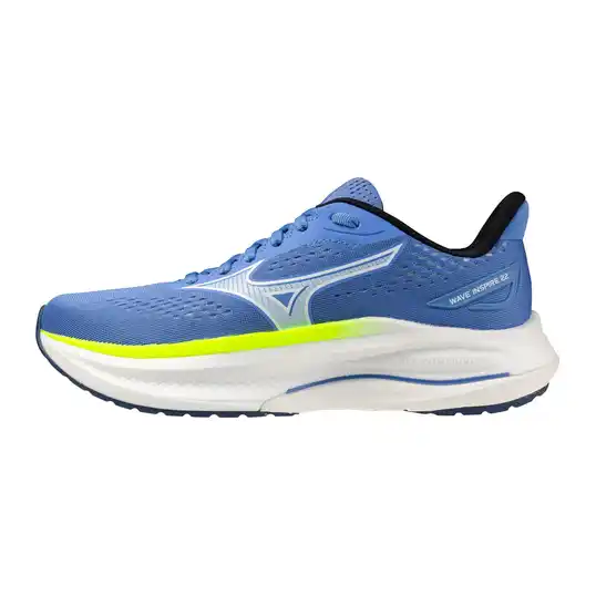 Cover image of Ultra Marine | White Mizuno Wave Inspire 22 Women's