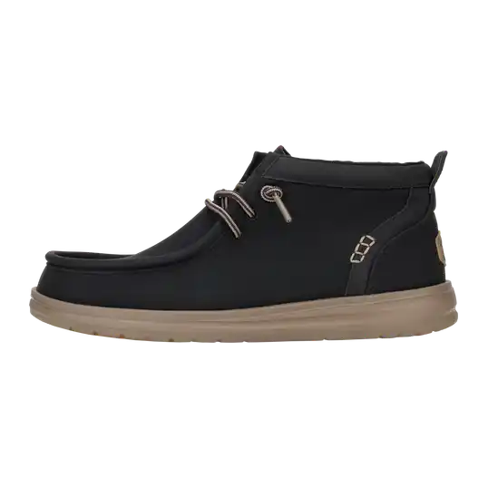 Cover image of BLACK/WALNUT Hey Dude Wally Mid Gripr Classic Men's