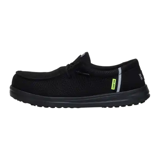 Cover image of Black/Black Hey Dude Wendy Work CT Women's