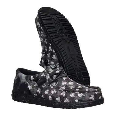 Image 9 of Hey Dude Wally Funk Skull Print Men's