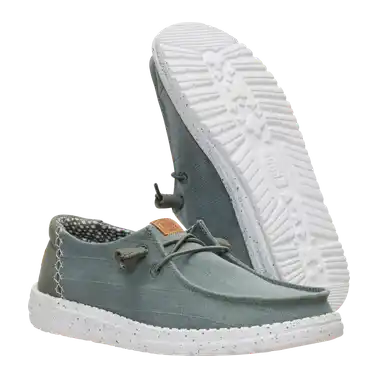 Image 5 of Hey Dude Wendy Chambray Grid Women's