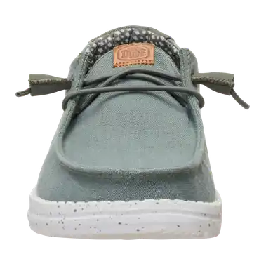 Image 6 of Hey Dude Wendy Chambray Grid Women's