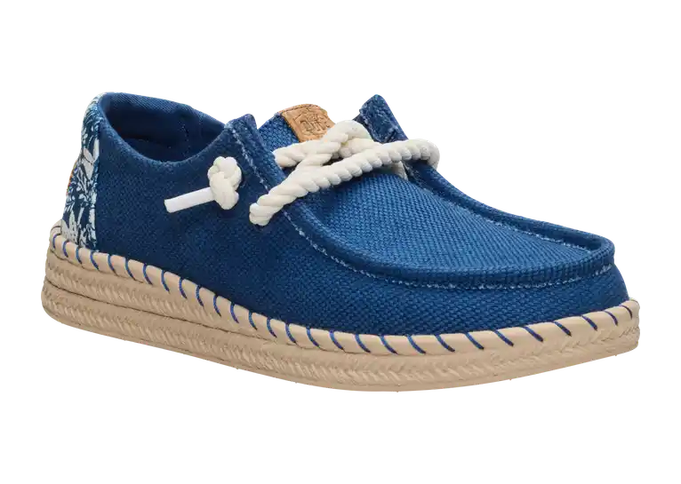 Image 1 of Hey Dude Wendy Espadrille Hibiscus Women's