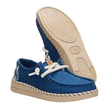 Image 7 of Hey Dude Wendy Espadrille Hibiscus Women's