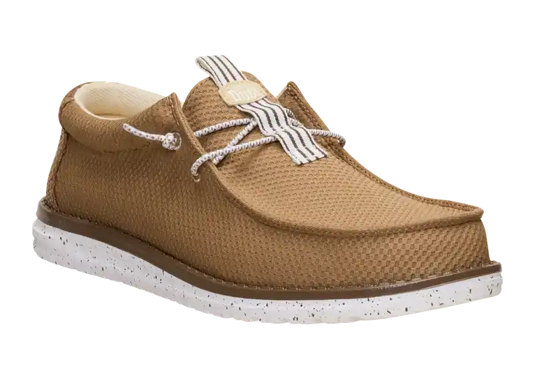 Image 1 of Hey Dude Wally Mesh Neutrals Men's