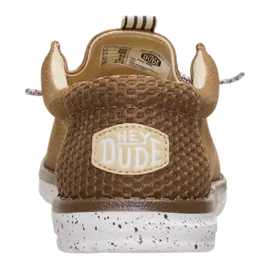 Image 5 of Hey Dude Wally Mesh Neutrals Men's