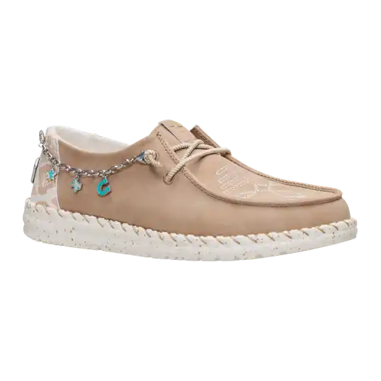 Cover image of TAN/WHITE Hey Dude Wendy Houston Rodeo 3 Women's