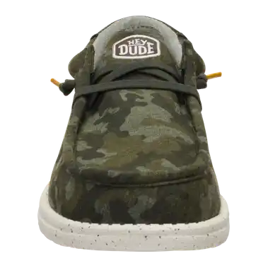 Image 6 of Hey Dude Wally Stretch Jersey Camo Men's