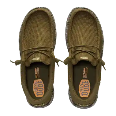 Image 4 of Hey Dude Wally Funk Mesh Field Camo Men's