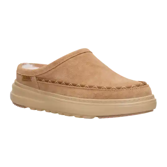 Cover image of Tan Hey Dude Remi Toastee Clog Suede Women's