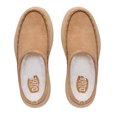 Image 4 of Hey Dude Remi Toastee Clog Suede Women's